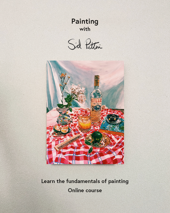 Painting with Sid Pattni (Online Art Course)